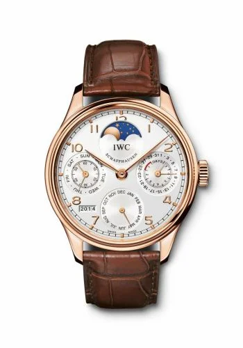 IWC Portugieser Perpetual Calendar 5023 Red Gold / Silver IW5023-06 (5023-06, IW502306)